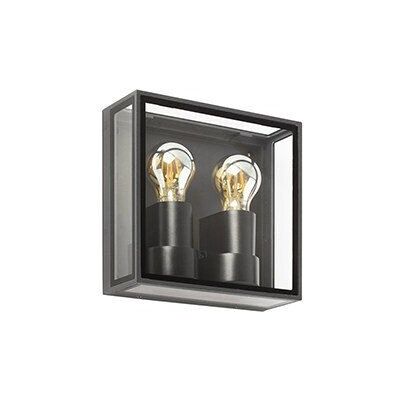 Faro 71306 illuminazione esterna da parete - Doppio E27 IP65 Faro 71306 illuminazione esterna da parete - Doppio E27 IP65