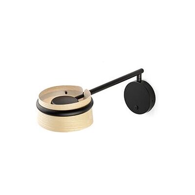 Faro LOOP Wall Light - Black, 2700K - LED Faro LOOP Wall Light - Black, 2700K - LED