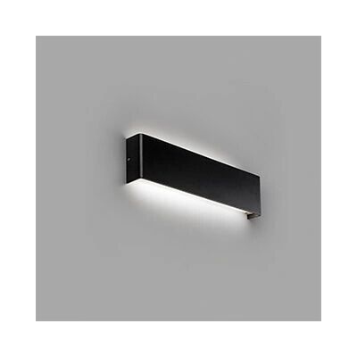 Faro NASH Wall Light - Integrated LED - Black - 3000K - 9cm Faro NASH Wall Light - Integrated LED - Black - 3000K - 9cm