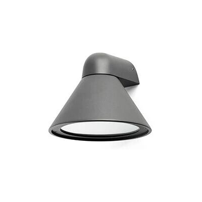 Lampada da Parete Esterna Faro Grigia - IP65 Impermeabile - 70291 Lampada da Parete Esterna Faro Grigia - IP65 Impermeabile - 70291