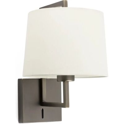 Faro 20171-02 Iluminación de Pared - Lámpara de Pared con Pantalla y Cuerpo de Acero Faro 20171-02 Iluminación de Pared - Lámpara de Pared con Pantalla y Cuerpo de Acero