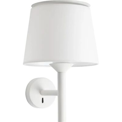 Faro 20300-92 Wandleuchte - Wandleuchte mit Schirm Weiß, E27 Faro 20300-92 Wandleuchte - Wandleuchte mit Schirm Weiß, E27