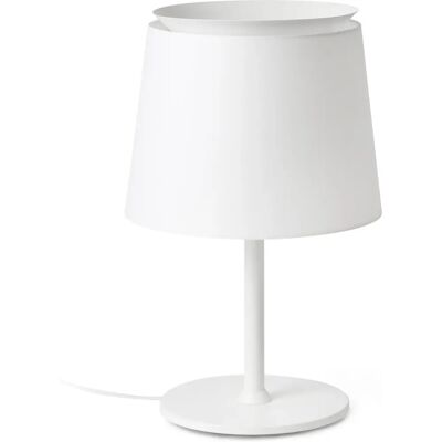 Faro Lighting Faro SAVOY Tischlampe - Weiß - E27 - 15W Faro Lighting Faro SAVOY Tischlampe - Weiß - E27 - 15W