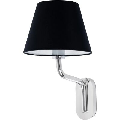 Faro E27 Wandleuchte - Stahl Stoff IP20 47cm Faro E27 Wandleuchte - Stahl Stoff IP20 47cm