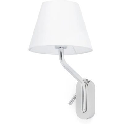 Faro 24006-10 Illuminazione da Parete - E27 - Luce da Parete Cromo - 47cm Faro 24006-10 Illuminazione da Parete - E27 - Luce da Parete Cromo - 47cm