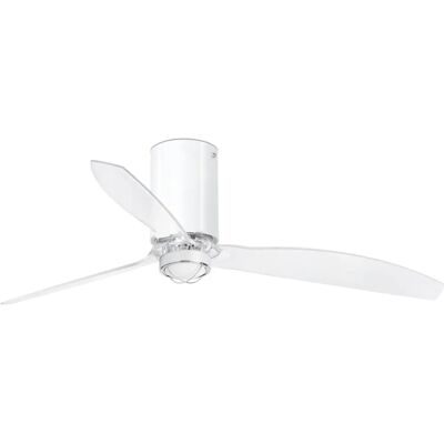 Faro Lighting Mini Tube LED - Bianco Lucido - Ventilatore a Soffitto Faro Lighting Mini Tube LED - Bianco Lucido - Ventilatore a Soffitto