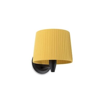 Faro Wandleuchte - Schwarz, E27, Stahl & Textil - IP20 - 22cm Faro Wandleuchte - Schwarz, E27, Stahl & Textil - IP20 - 22cm