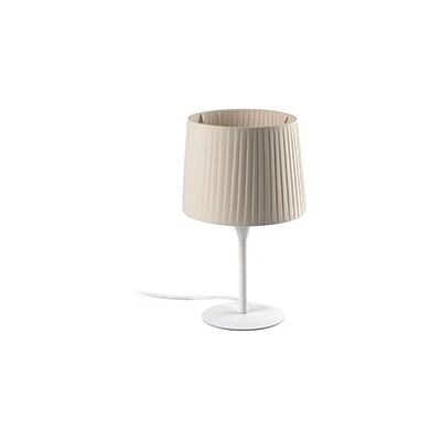 Lampada da tavolo Faro 64316-35 - E27, 15W, Acciaio & Tessuto Lampada da tavolo Faro 64316-35 - E27, 15W, Acciaio & Tessuto