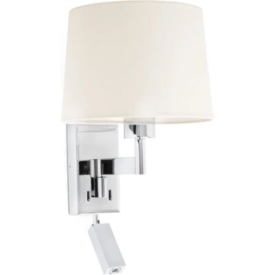 Faro 68493-01 Illuminazione da Parete - Lampada Lettura Cromo E27 Faro 68493-01 Illuminazione da Parete - Lampada Lettura Cromo E27