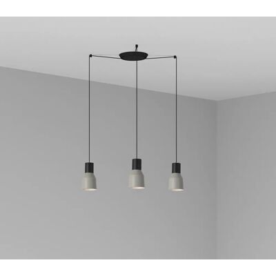 Faro 68591-3L Stahl Grau Pendelleuchte - Beleuchtung Faro 68591-3L Stahl Grau Pendelleuchte - Beleuchtung