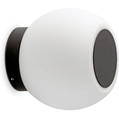 FARO MOY Wandleuchte - IP44, Schwarz, 4W LED FARO MOY Wandleuchte - IP44, Schwarz, 4W LED