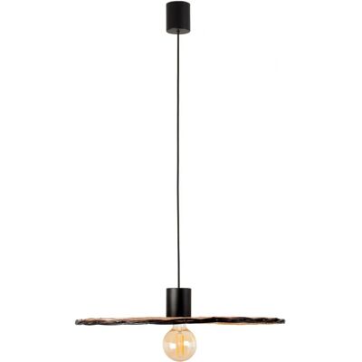 Faro Costas Black Rattan Pendant Lamp - Pendant Lamp Faro Costas Black Rattan Pendant Lamp - Pendant Lamp