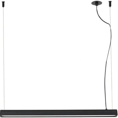 Netlighting Vico 60cm Black Pendant Lamp - Recessed Canopy Netlighting Vico 60cm Black Pendant Lamp - Recessed Canopy