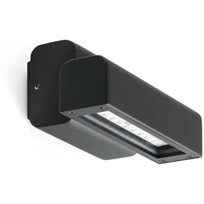 Faro Lighting Balic Noir 8W LED Applique - Applique Murale - Publicité Faro Lighting Balic Noir 8W LED Applique - Applique Murale - Publicité