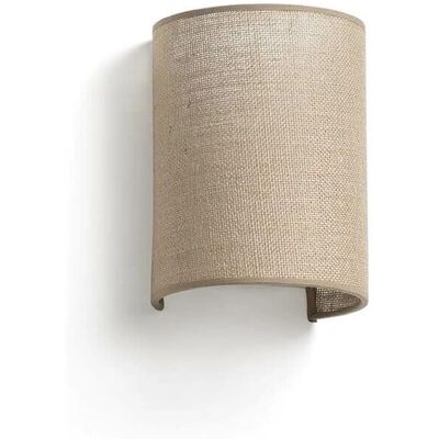 Faro Lighting Otton Round Jute Up Down Wall Lamp - Wall Lamp Faro Lighting Otton Round Jute Up Down Wall Lamp - Wall Lamp