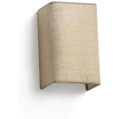 Faro Lighting Otton Rectangle Jute Up Down Wall Lamp - Wall Lamp Faro Lighting Otton Rectangle Jute Up Down Wall Lamp - Wall Lamp