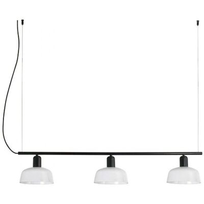 Faro Lighting Tatawin Lineal Small White Lineal Dome Pendant Lamp - Pendant Lamp Faro Lighting Tatawin Lineal Small White Lineal Dome Pendant Lamp - Pendant Lamp