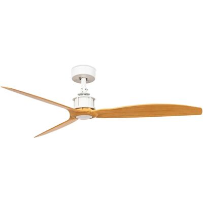 Faro Lighting Just Fan 128cm White Wood DC Ceiling Fan - Ceiling Fan Faro Lighting Just Fan 128cm White Wood DC Ceiling Fan - Ceiling Fan