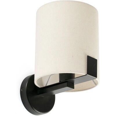 Faro Nila Wall Lamp - E27 Max 15W Modern Black/White Faro Nila Wall Lamp - E27 Max 15W Modern Black/White