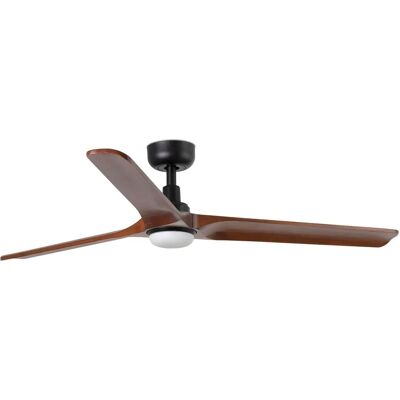 Ventilador de Techo LED Faro HEYWOOD L Grande - Negro Ventilador de Techo LED Faro HEYWOOD L Grande - Negro