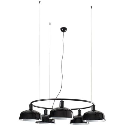 Faro Barcelona Faro tatawin Lámpara de techo colgante cilíndrica mediana de 5 luces Faro Barcelona Faro tatawin Lámpara de techo colgante cilíndrica mediana de 5 luces