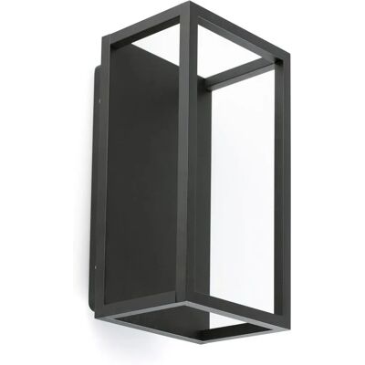 Faro Kela Outdoor Wall Lantern Black - Weather-Resistant 2700K Faro Kela Outdoor Wall Lantern Black - Weather-Resistant 2700K