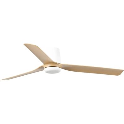 Faro Faro PUNT TUB M Ceiling Fan - 6 Speed, White & Light Wood Faro Faro PUNT TUB M Ceiling Fan - 6 Speed, White & Light Wood