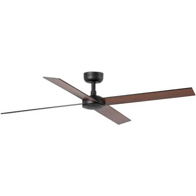 Faro Faro DC Ceiling Fan Rudder L-4 Black - Ceiling Fan Faro Faro DC Ceiling Fan Rudder L-4 Black - Ceiling Fan