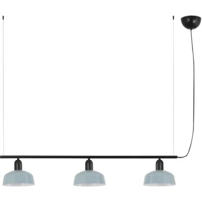 Faro Barcelona Tatawin Lineal Pendant Lamp - Modern Blue-Gray Lighting Faro Barcelona Tatawin Lineal Pendant Lamp - Modern Blue-Gray Lighting