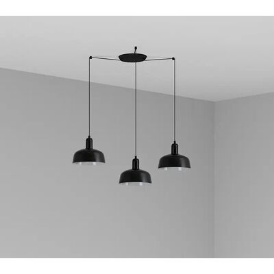 Faro Barcelona Tatawin Pendant Lamp - Black - Modern Interior Light Faro Barcelona Tatawin Pendant Lamp - Black - Modern Interior Light