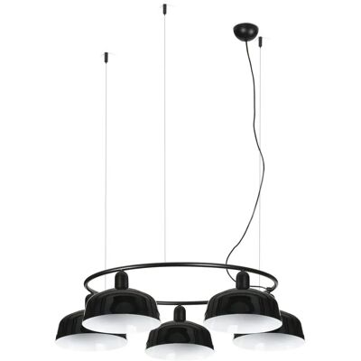 FARO BARCELONA Tatawin M Pendant Lamp - Circular Black Modern Lighting FARO BARCELONA Tatawin M Pendant Lamp - Circular Black Modern Lighting
