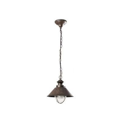Faro Nautica-1P - Outdoor Ceiling Pendant Light - Rust Brown - E27 Faro Nautica-1P - Outdoor Ceiling Pendant Light - Rust Brown - E27