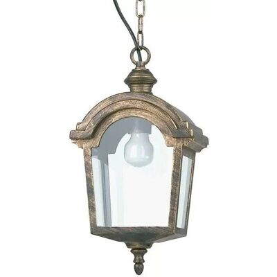 Faro Barcelona Faro 74330 - Lámpara colgante oro antiguo Faro Barcelona Faro 74330 - Lámpara colgante oro antiguo