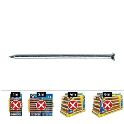 Celo Nägel 3,4x40mm - Stahl Zinkbeschichtet - 100 Stück Celo Nägel 3,4x40mm - Stahl Zinkbeschichtet - 100 Stück