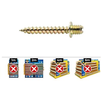 Celo Schraube M8 x 30 mm - Langlebiger Stahlbefestiger - 100 Stück Celo Schraube M8 x 30 mm - Langlebiger Stahlbefestiger - 100 Stück