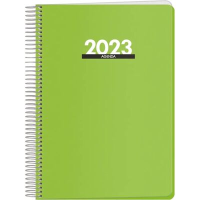 Agenda 2024 Dohe Metropoli - A5 Tagesplaner - Grün Agenda 2024 Dohe Metropoli - A5 Tagesplaner - Grün