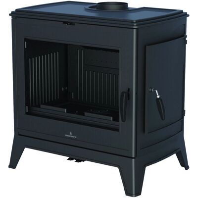 Bronpi Derby 14kW Estufa de leña - Fundición, Puerta lateral Bronpi Derby 14kW Estufa de leña - Fundición, Puerta lateral