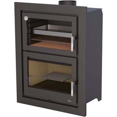 Bronpi Estufa de Leña con Horno Murano E - 14 kW Bronpi Estufa de Leña con Horno Murano E - 14 kW