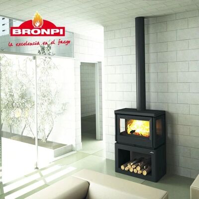 Bronpi VERSALLES-C Estufa de Pared - 10 kW, EcoDesign A+ Bronpi VERSALLES-C Estufa de Pared - 10 kW, EcoDesign A+