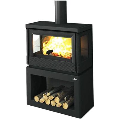 Estufa de leña Bronpi Versalles 10 kW - Sistema de Doble Combustión Estufa de leña Bronpi Versalles 10 kW - Sistema de Doble Combustión