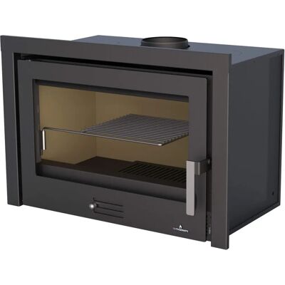 Bronpi - Inserto de Estufa de Leña Rioja 13 kW - Dispositivo de Calor Eficiente Bronpi - Inserto de Estufa de Leña Rioja 13 kW - Dispositivo de Calor Eficiente