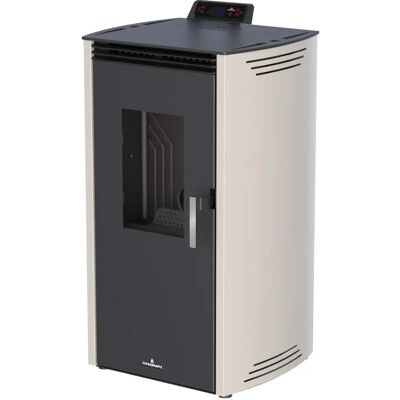 Estufa de Pellet Bronpi Noa 12 kW - Eficiencia EcoDesign Estufa de Pellet Bronpi Noa 12 kW - Eficiencia EcoDesign
