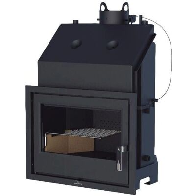 Bronpi Tecno-Hydro Estufa de leña - 21 kW, 70L Depósito - Horno de leña Bronpi Tecno-Hydro Estufa de leña - 21 kW, 70L Depósito - Horno de leña