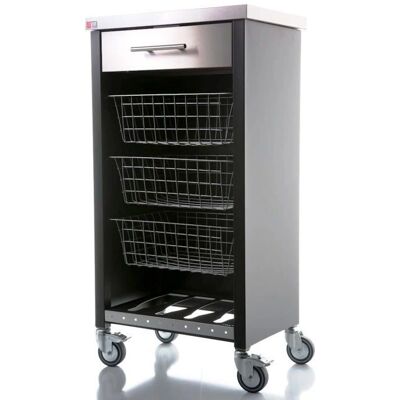 Chariot de Cuisine Chelsea Don Hierro - Acier Inoxydable, Noir - Publicité Chariot de Cuisine Chelsea Don Hierro - Acier Inoxydable, Noir - Publicité