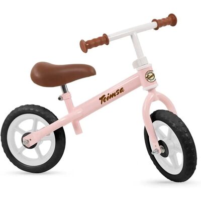Bicicleta Infantil Toimsa Rosa 10" Sem Pedais +2 Anos Bicicleta Infantil Toimsa Rosa 10" Sem Pedais +2 Anos