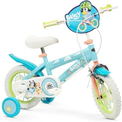 Bicicleta Infantil Bluey 12" - Azul Verde - Bicicleta para niños Bicicleta Infantil Bluey 12" - Azul Verde - Bicicleta para niños