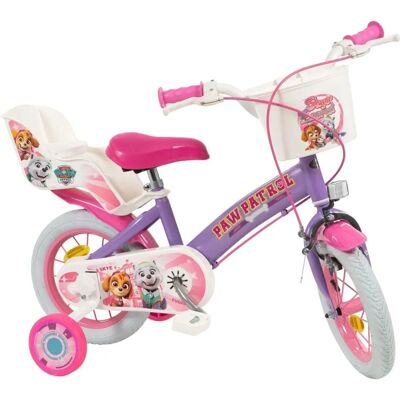 Toimsa Paw Patrol Lila 12 Kinderfahrrad - Balance & Sicherheit Toimsa Paw Patrol Lila 12 Kinderfahrrad - Balance & Sicherheit