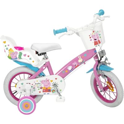 Bicicleta Toimsa Peppa Pig 12" rosa Bicicleta Toimsa Peppa Pig 12" rosa