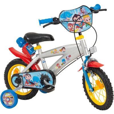 Bicicleta Toimsa Bikes Dc Friends Super-hérois 12'' Colorida para Crianças Bicicleta Toimsa Bikes Dc Friends Super-hérois 12'' Colorida para Crianças