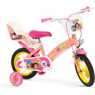 Vélo DC Friends 12 pouces Rose - Enfants Vélo DC Friends 12 pouces Rose - Enfants